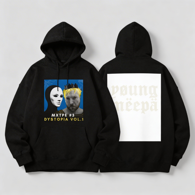 DYSTOPIA HOODIE / BLUE