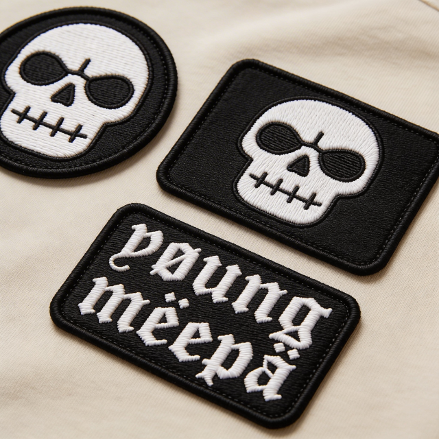 SKULL PATCH SET